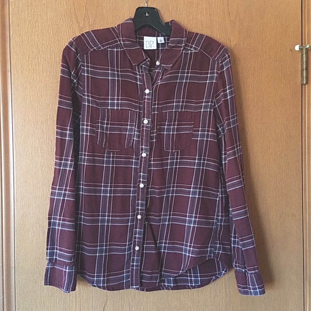 BP. Size Small Plaid Button Down